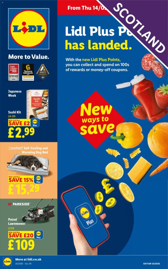 Lidl – Weekly Scotland Offers This Week: May 14 2026 Savings Await!