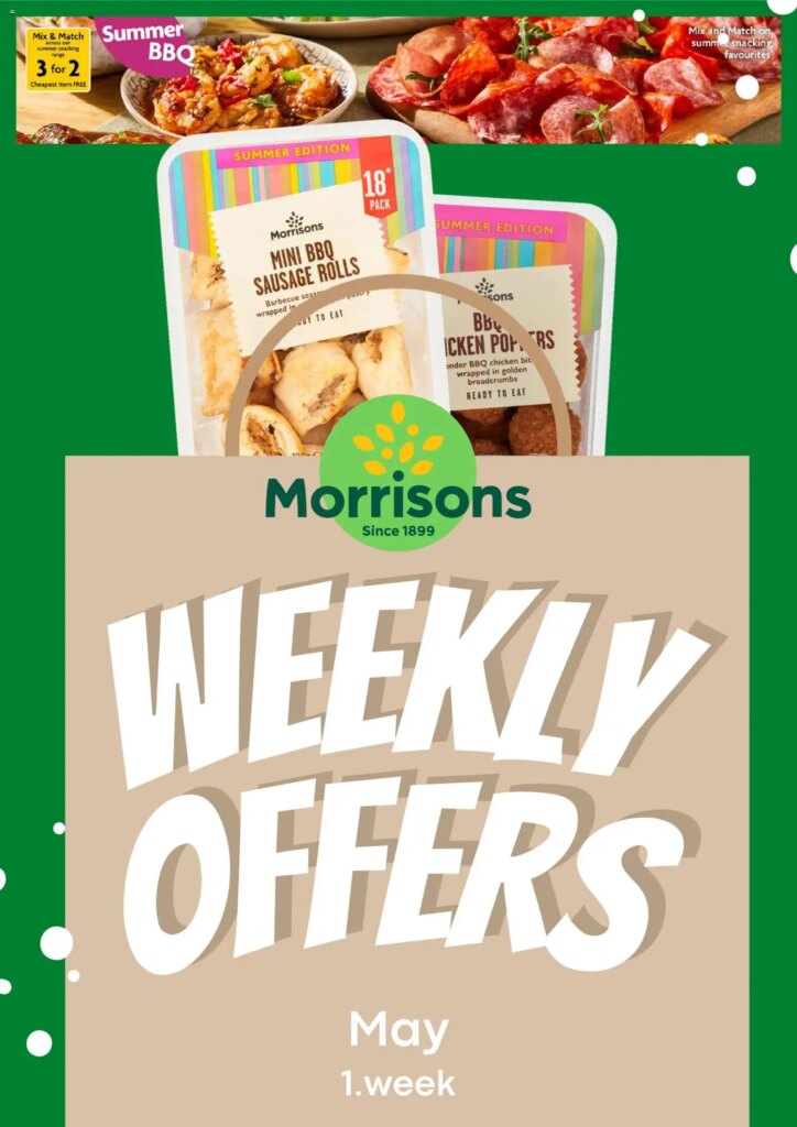 Morrisons – Weekly Offers Start 04 May 2026: Unmissable Deals Await!