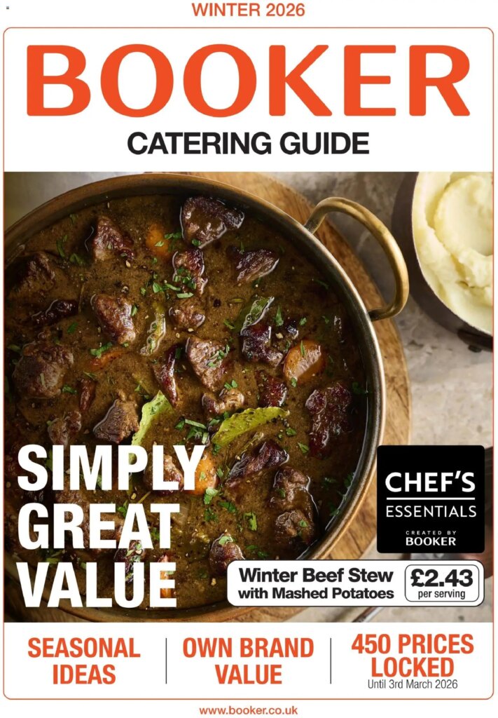 Booker Wholesale Winter Catering News 2026 – Offers This Week!
