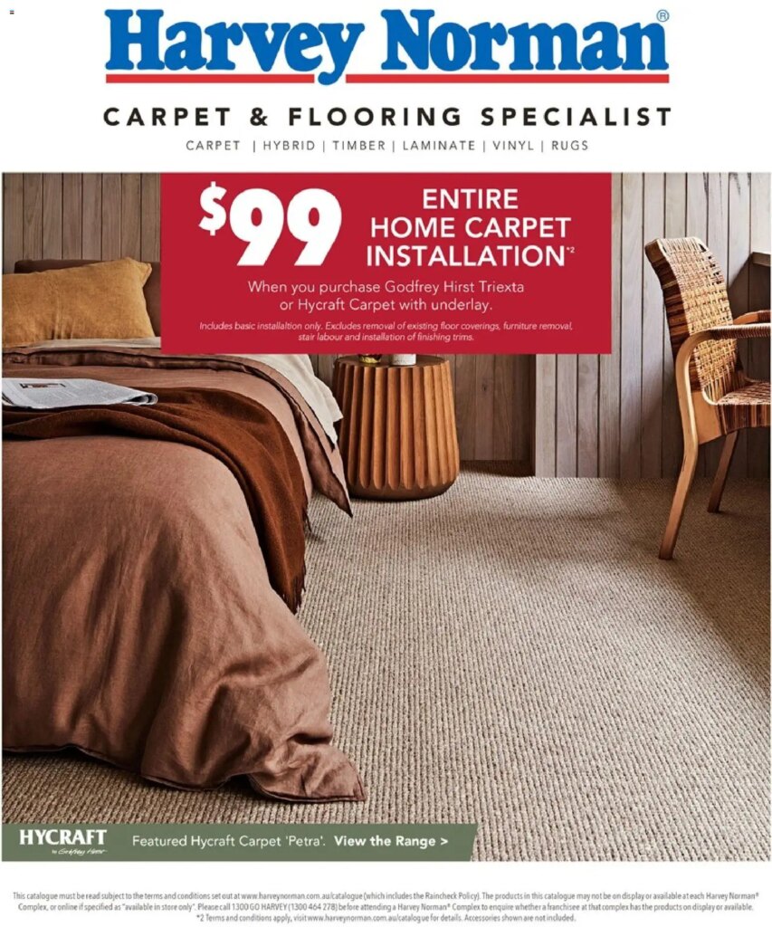 Harvey Norman May Flooring Catalogue This Week: May 5 2026 Specials & Deals