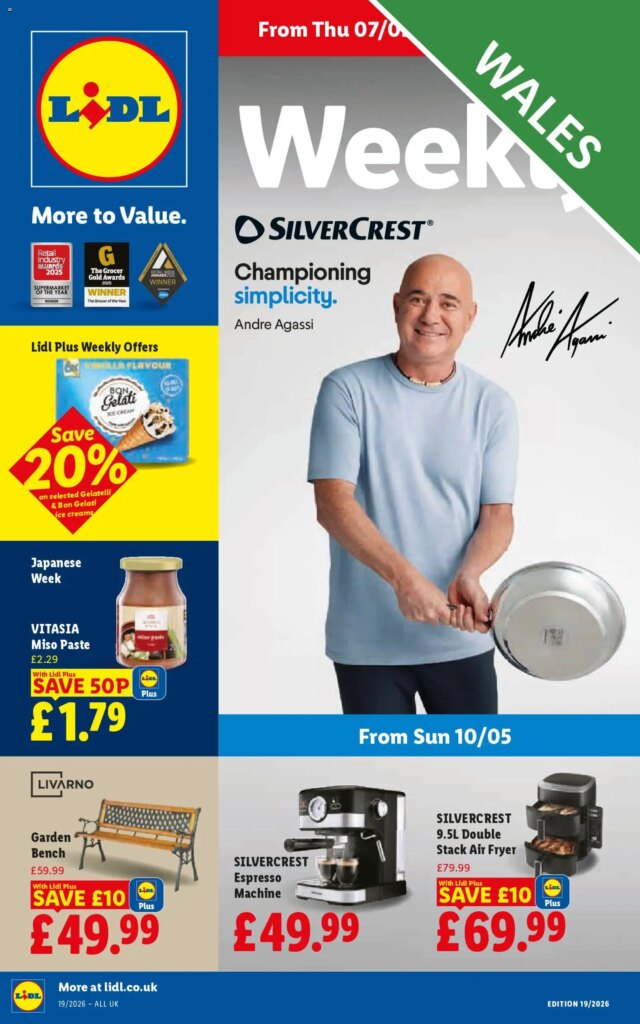 Lidl – Weekly Wales: Amazing Offers Online from 7 May 2026!