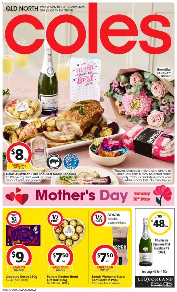 Coles catalogue QLD North: Specials & Offers This Week, May 6 2026