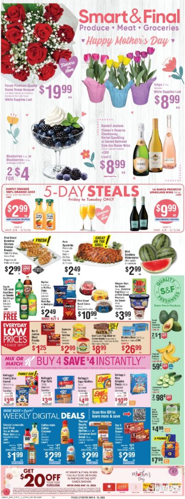 Smart & Final Weekly Ad This Week: Amazing Deals May 8 to May 12 2026!