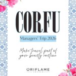 Oriflame – Managers’ Trip: Corfu 2026 Offer This Week from 21 October 2025