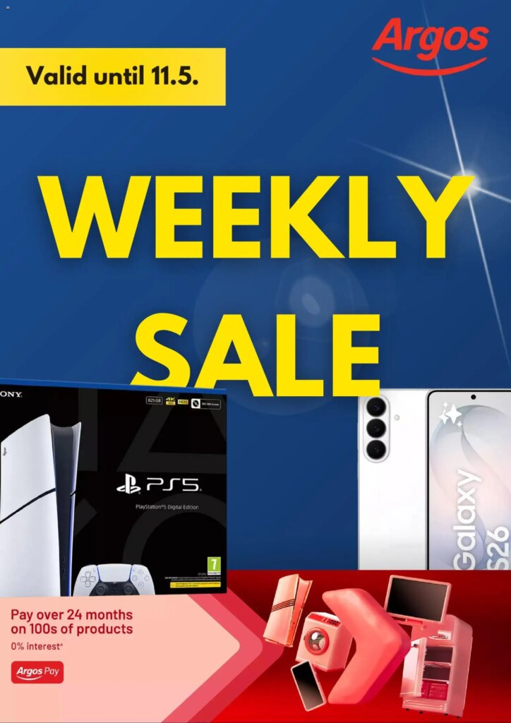 Argos – Weekly Offers: Amazing Deals from 5 May 2026 This Week!