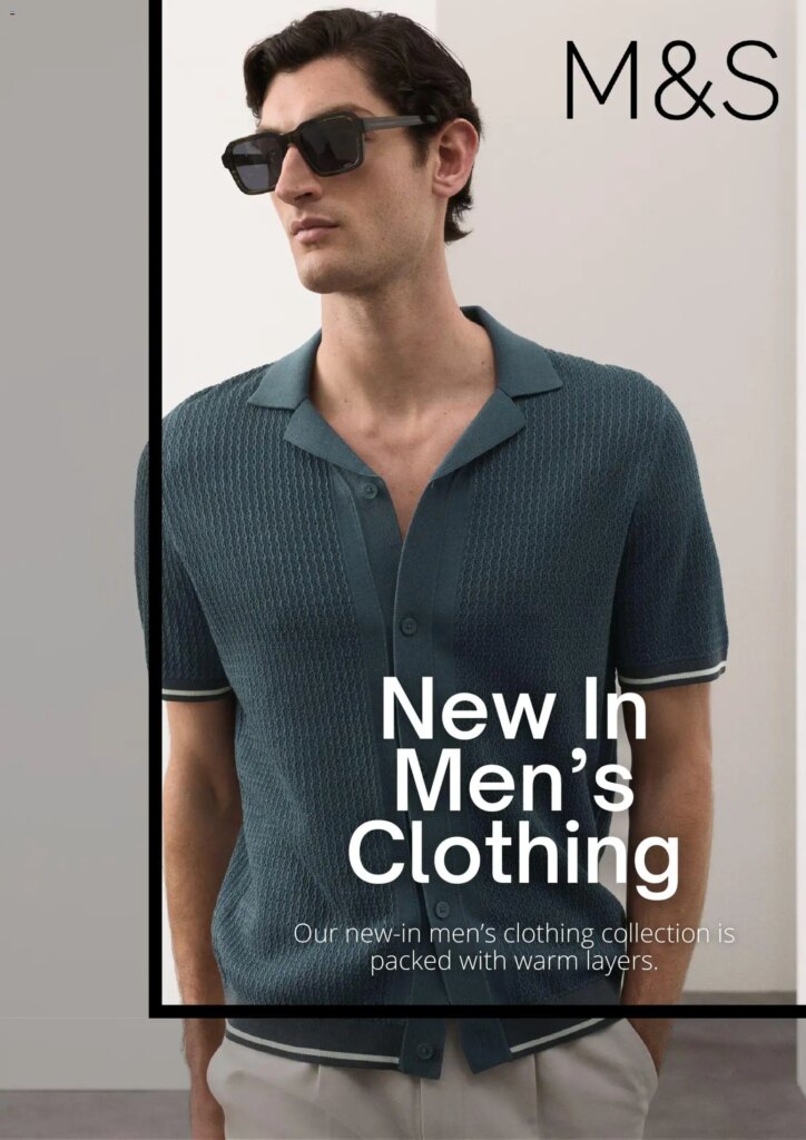 Exciting Offers This Week at Marks & Spencer – Men Starting 1 May 2026!