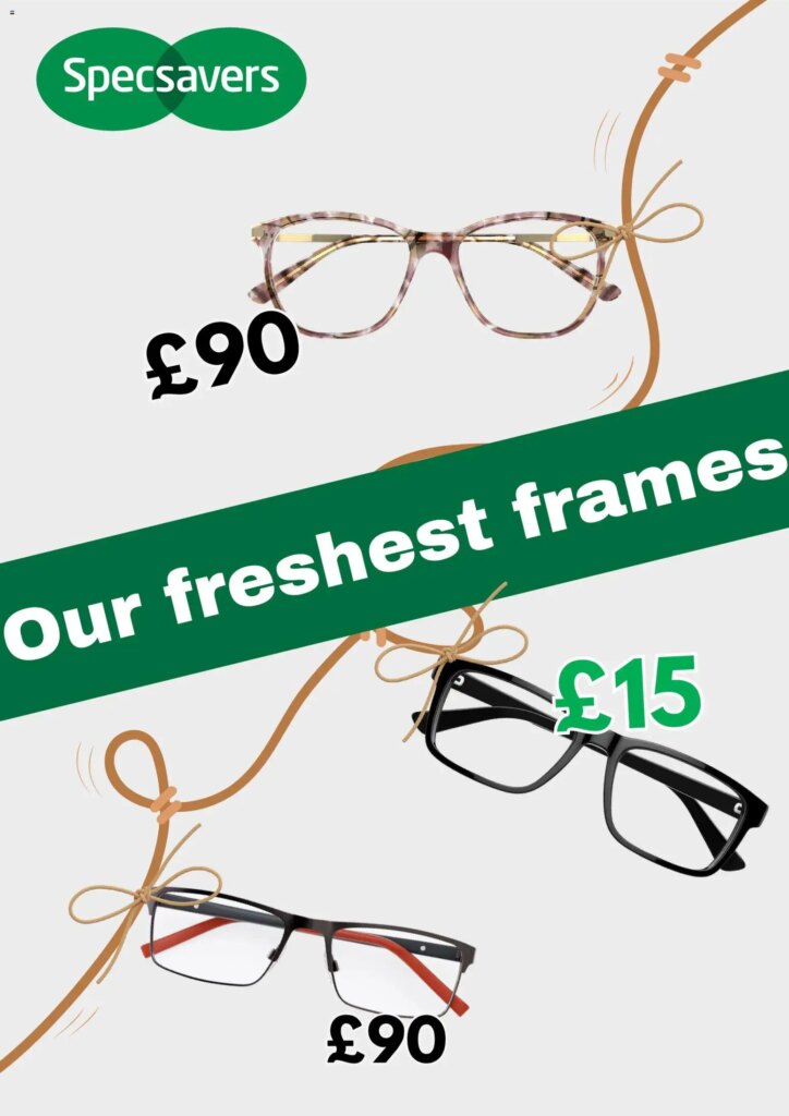 Specsavers – Offers: Fantastic Deals Starting 10 April 2026!