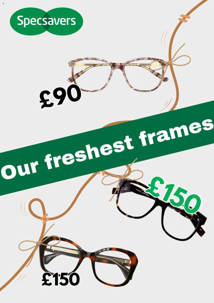 Specsavers – Offers This Week: Exceptional Deals Start 10 May 2026!