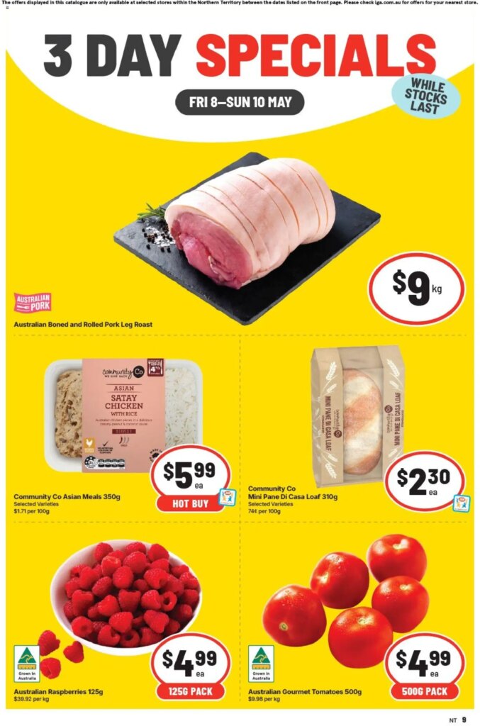 Hot Deals at 3 Day Specials NT: Catalogue This Week - May 8 2026 1 Hot Deals at 3 Day Specials NT: Catalogue This Week – May 8 2026