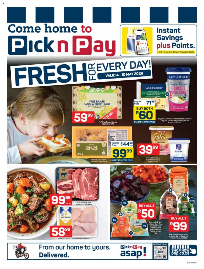 Pick n Pay Eastern Cape – Specials This Week from 04 May 2026