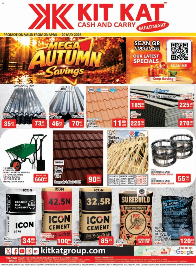 KIT KAT Cash & Carry – Buildmart – Mega Autumn Savings Starts 23 April 2026!