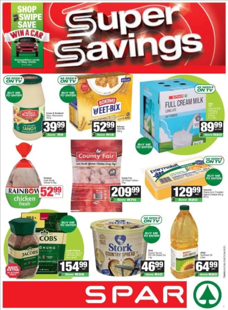 Weekly Specials at Spar – Western Cape: Save Big from 22 April 2026!