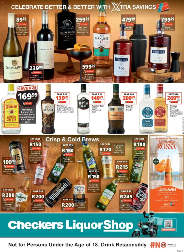 Checkers Gauteng – LiquorShop Specials This Week from 24 April 2026!
