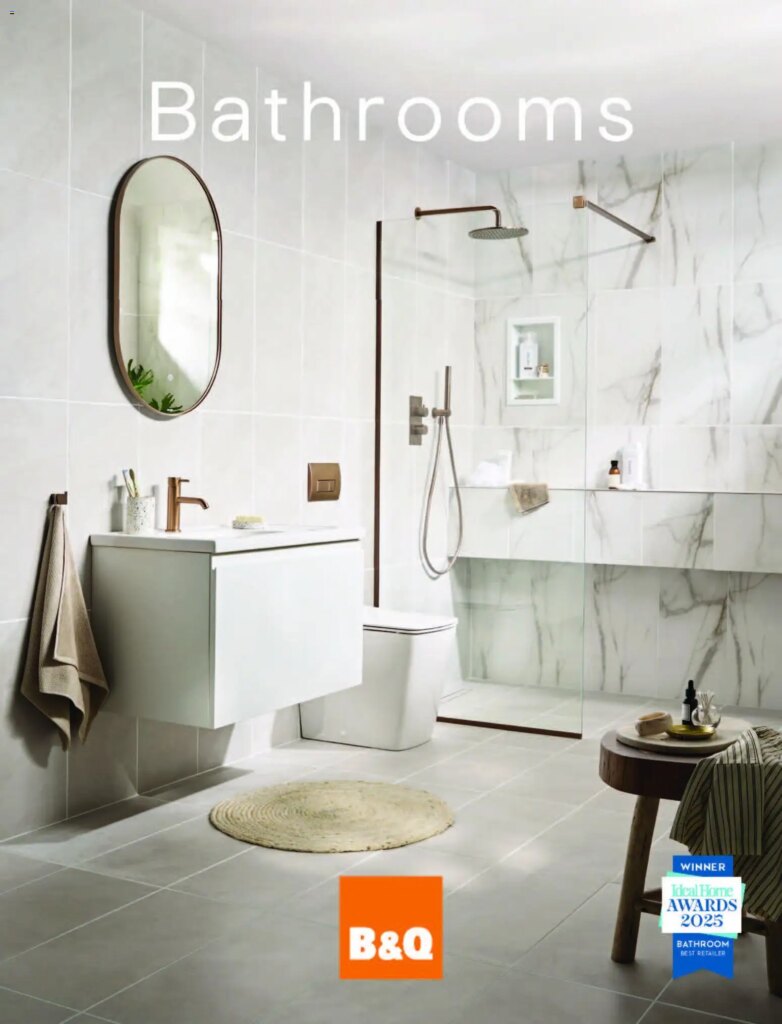 B&Q – Bathrooms: Amazing Offer This Week Starting 16 December 2025!