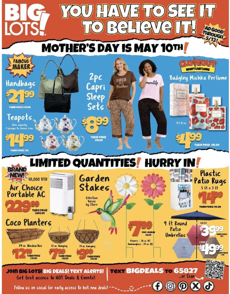 Big Lots Weekly Ad This Week: Exciting Offers May 8 to May 13 2026
