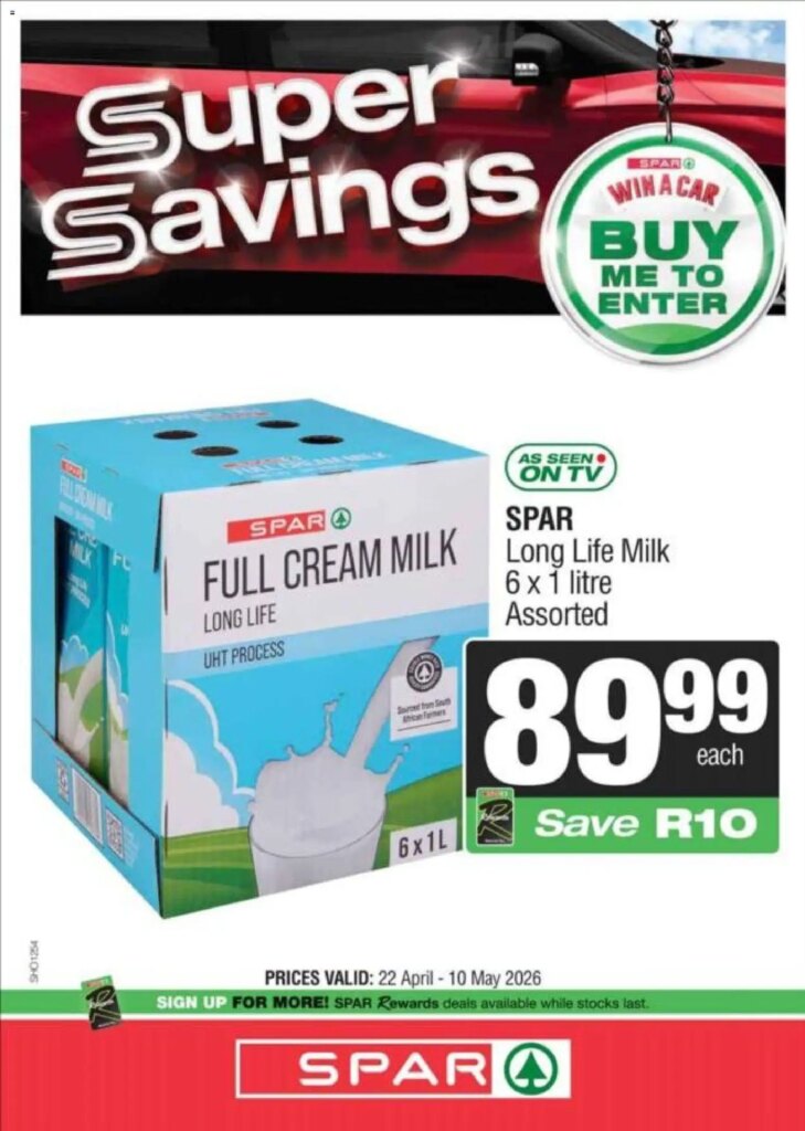 Unmissable Spar Specials – Hot Deals on 22 April 2026!