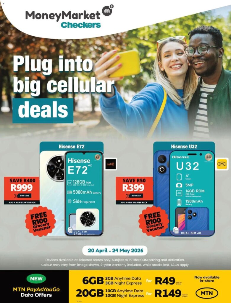 Checkers – Money Market Specials This Week: Save Big from 19 April 2026!