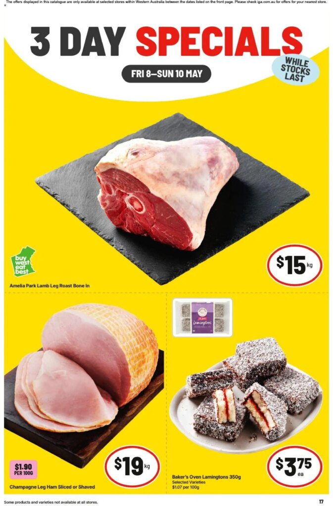 3 Day Specials WA Medium Metro IGA Catalogue This Week: May 8 2026 Deals 8 3 Day Specials WA Medium Metro IGA Catalogue This Week: May 8 2026 Deals