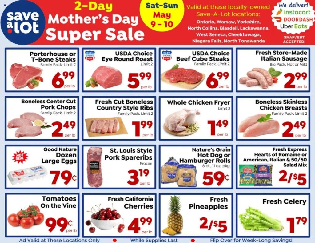 Save a Lot – Unmissable Specials May 9 to May 10 2026 This Week!