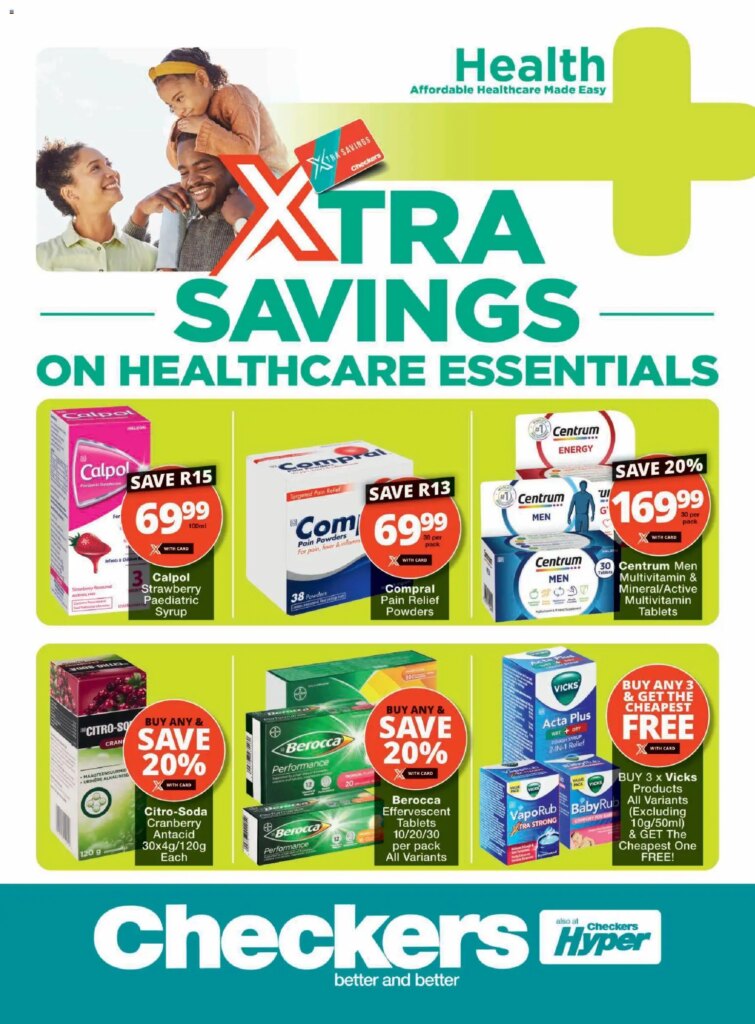 Exciting Savings at Checkers - Medirite April Month-End Promotion 20 April 2026! 1 Exciting Savings at Checkers – Medirite April Month-End Promotion 20 April 2026!