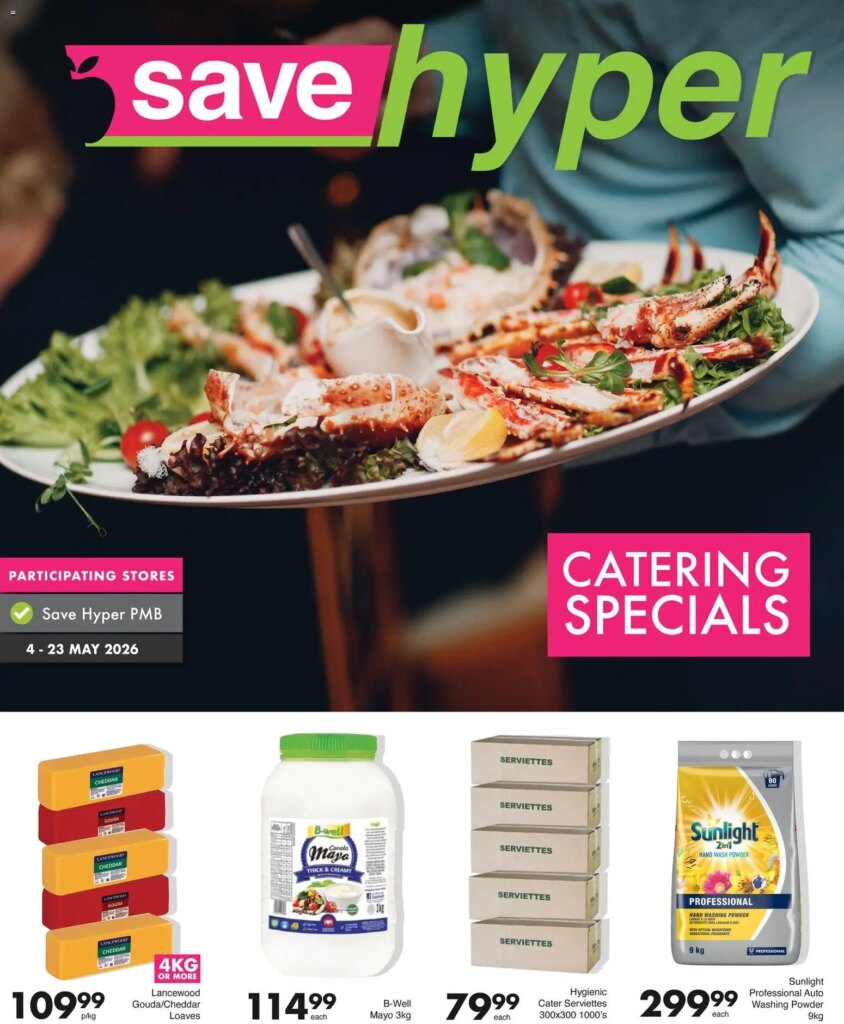 Unmissable Savings: Save Catering Specials from 04 May 2026 This Week!