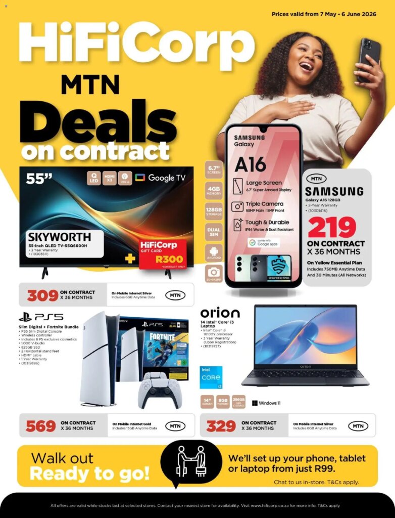 Unmissable Deals at HiFi Corp MTN Starting 07 May 2026 – Special This Week!