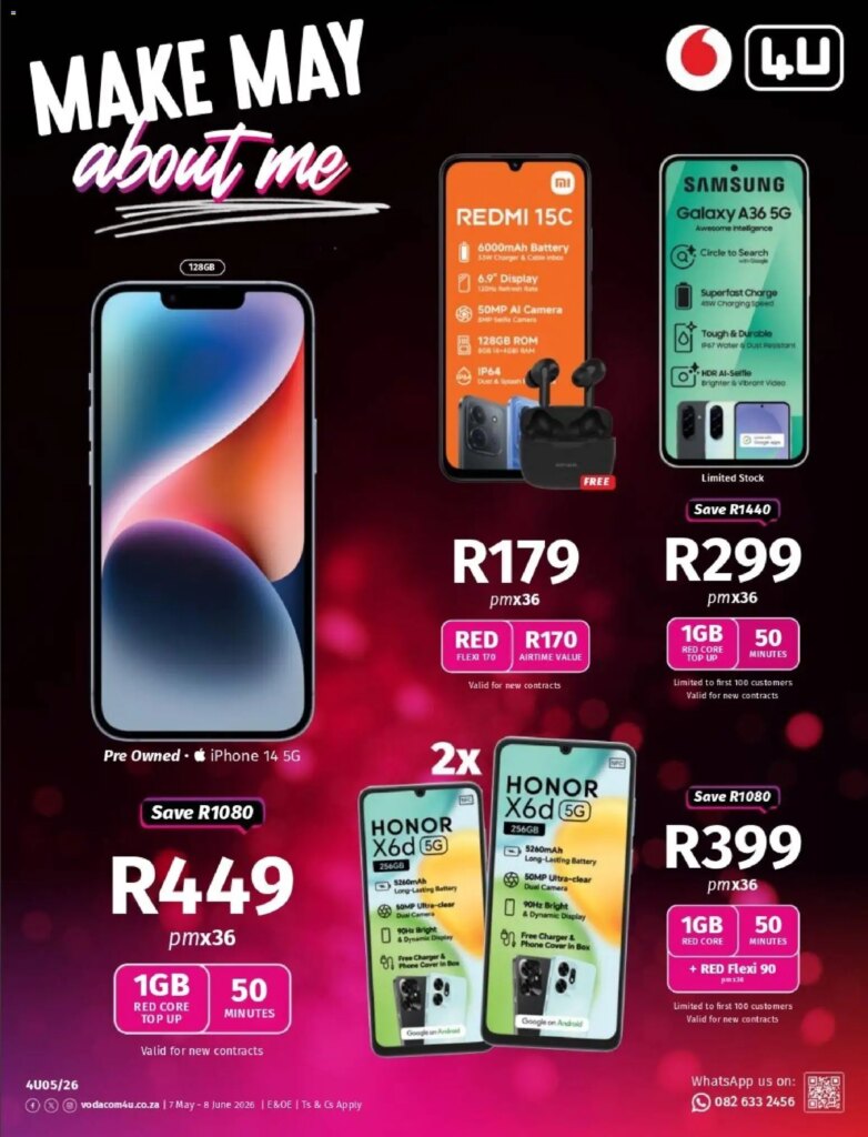 Vodacom Deals: Special This Week – 07 May 2026 Savings Await!