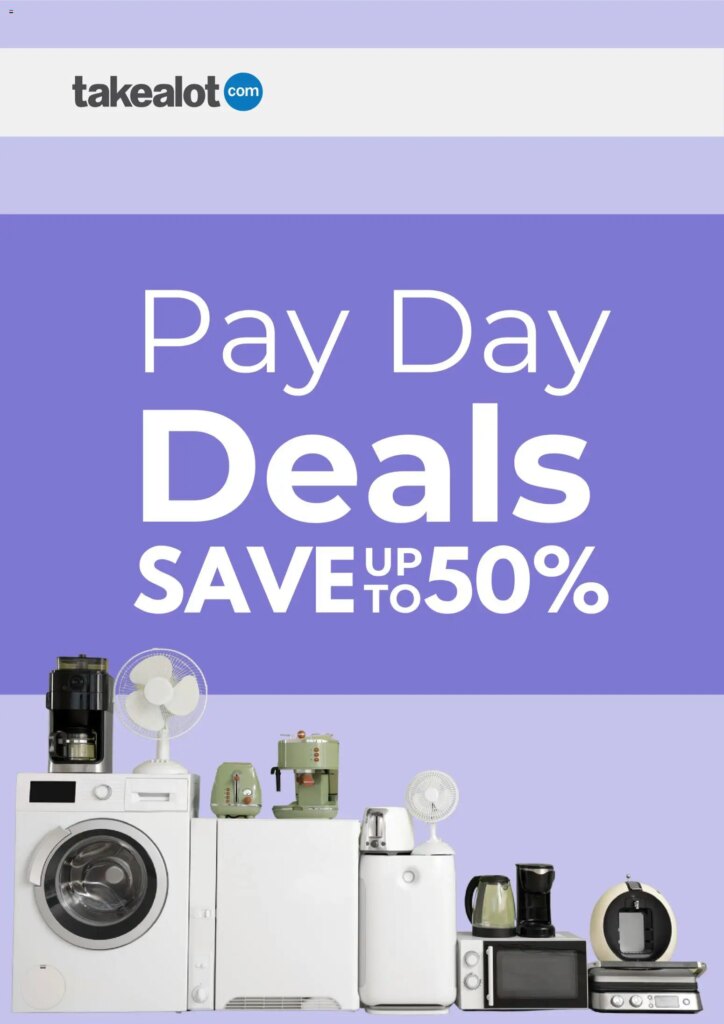 Get Ready for Takealot Specials: Massive Deals from 01 May 2026!