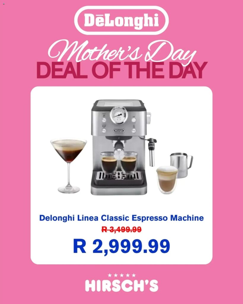 Hirsch’s Mother’s day deal of the day: Special This Week, 9 May 2026!