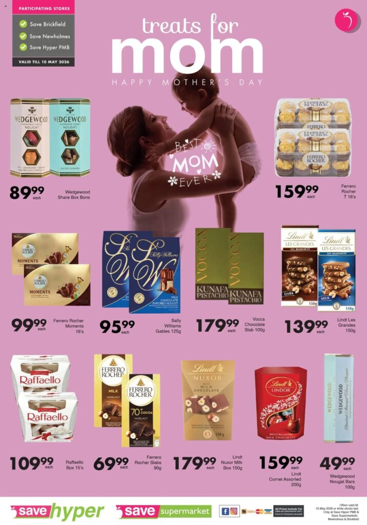 Unmissable Specials This Week at Save Mother’s Day – 07 May 2026!