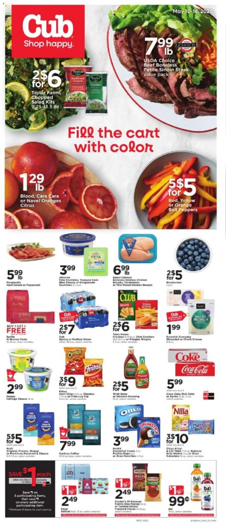 Cub Foods Weekly Savings This Week: May 10 to May 16 2026 Deals