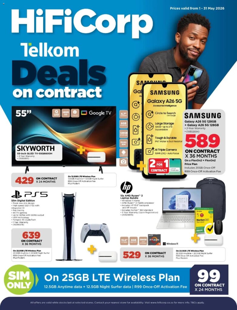 Exclusive Savings at HiFi Corp Telkom – 01 May 2026 Special This Week!