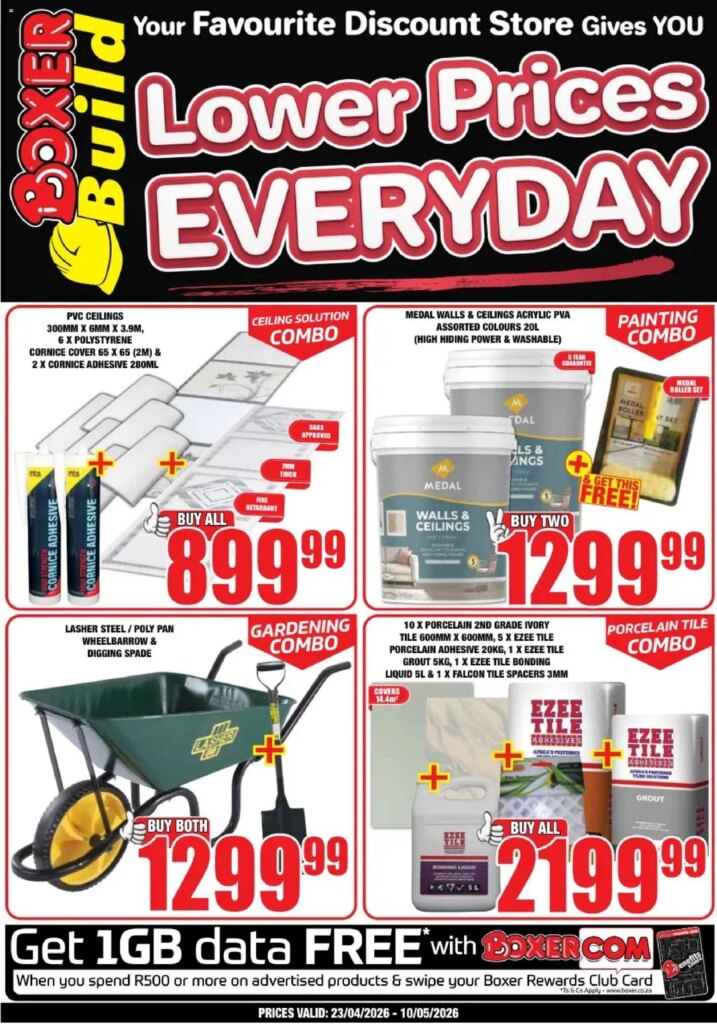 Exciting Deals at Boxer KwaZulu-Natal – Build from 23 April 2026! Special This Week
