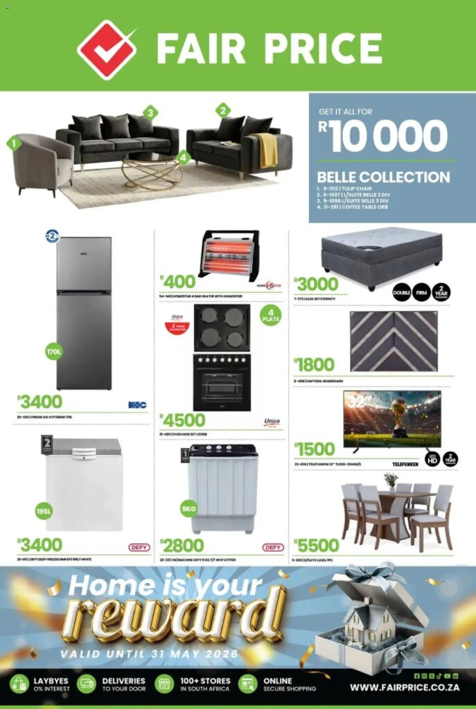 Fair Price Catalogue: Exciting Specials This Week from 01 May 2026!