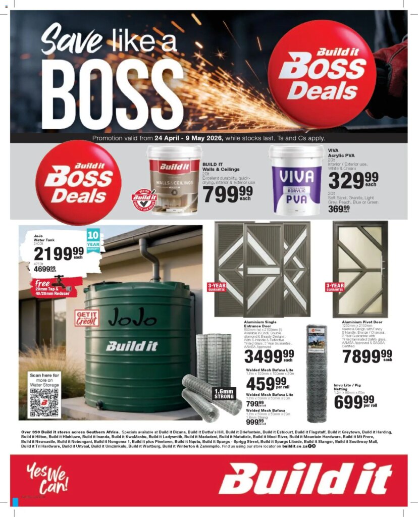 Unmissable Build It Kwazulu-Natal Specials – Act Fast! 24 April 2026