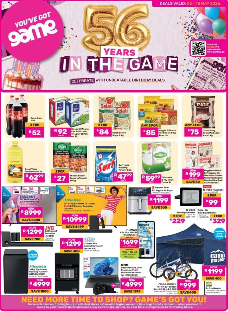 Exciting Game Specials Available from 05 May 2026 – Grab Yours Now!