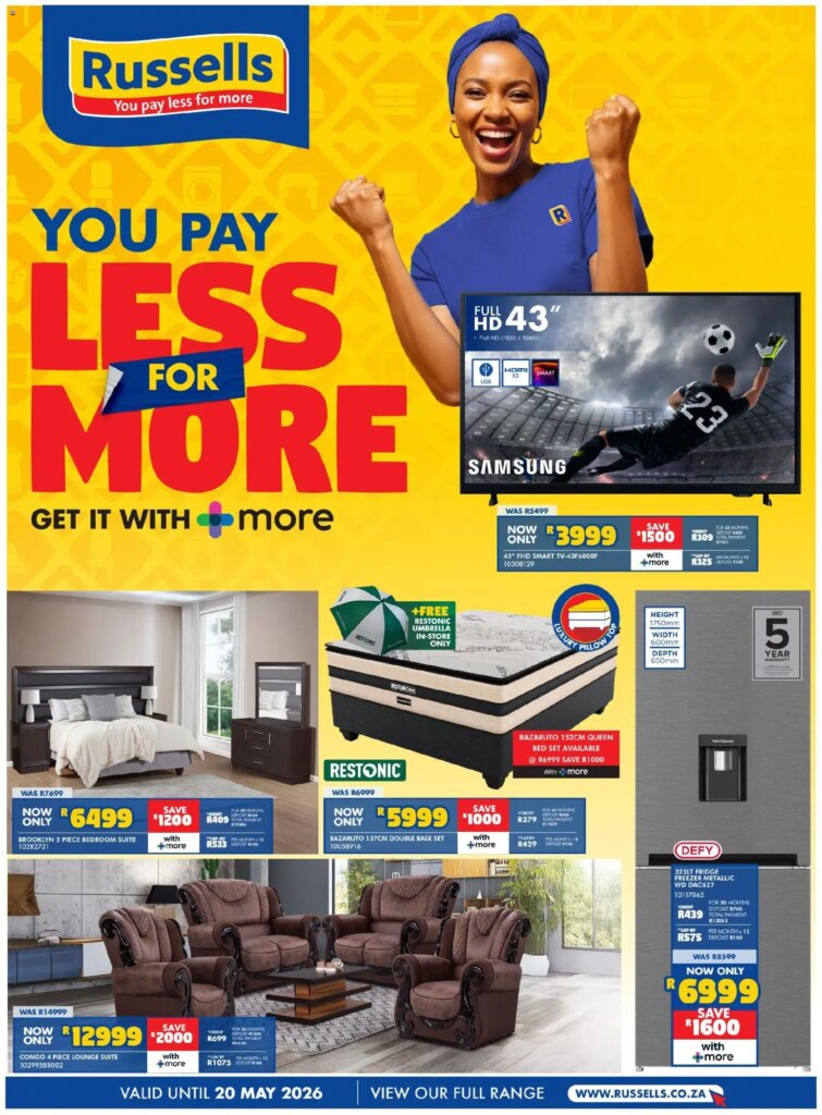 Russells Specials: Unmissable Offers Starting 16 April 2026
