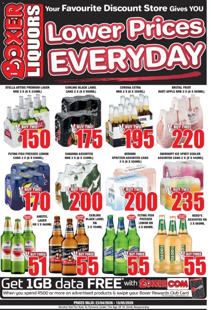 Boxer Liquor Specials: Hot Deals for 23 April 2026 This Week!