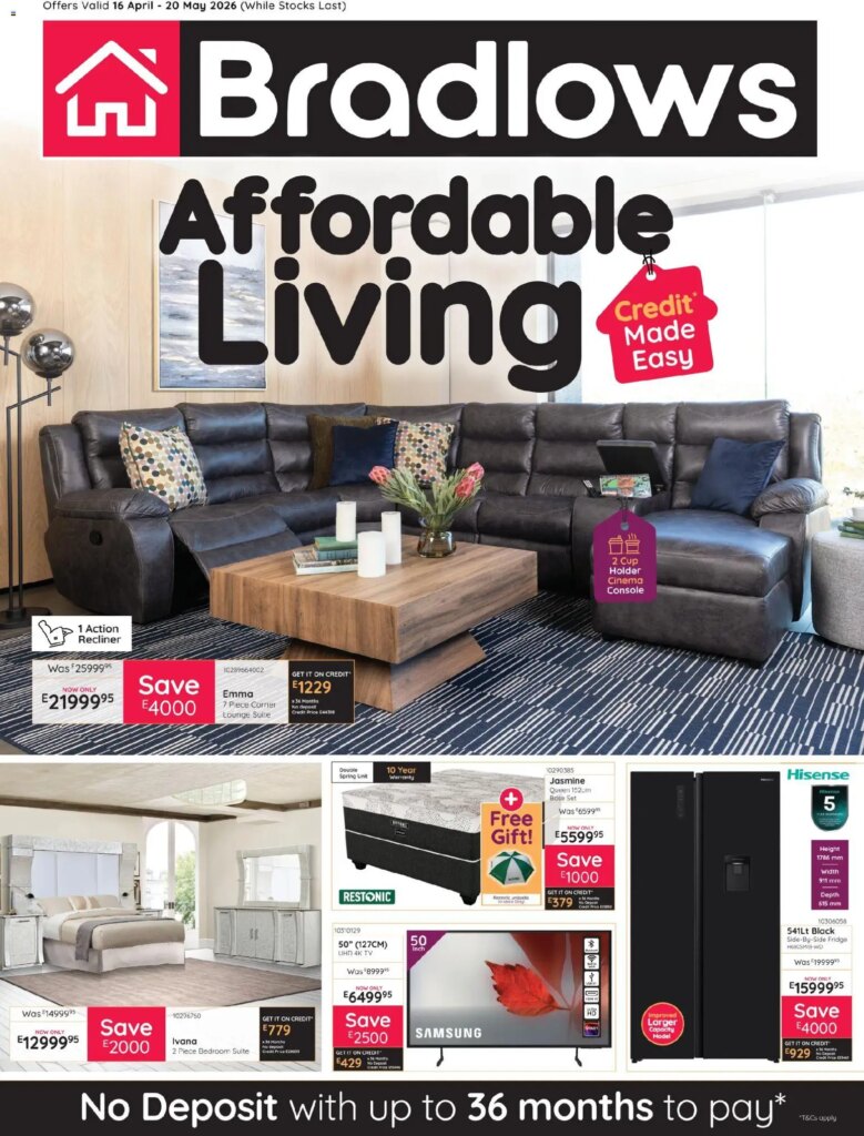 Bradlows Eswatini Catalogue: Special Deals for 16 April 2026!