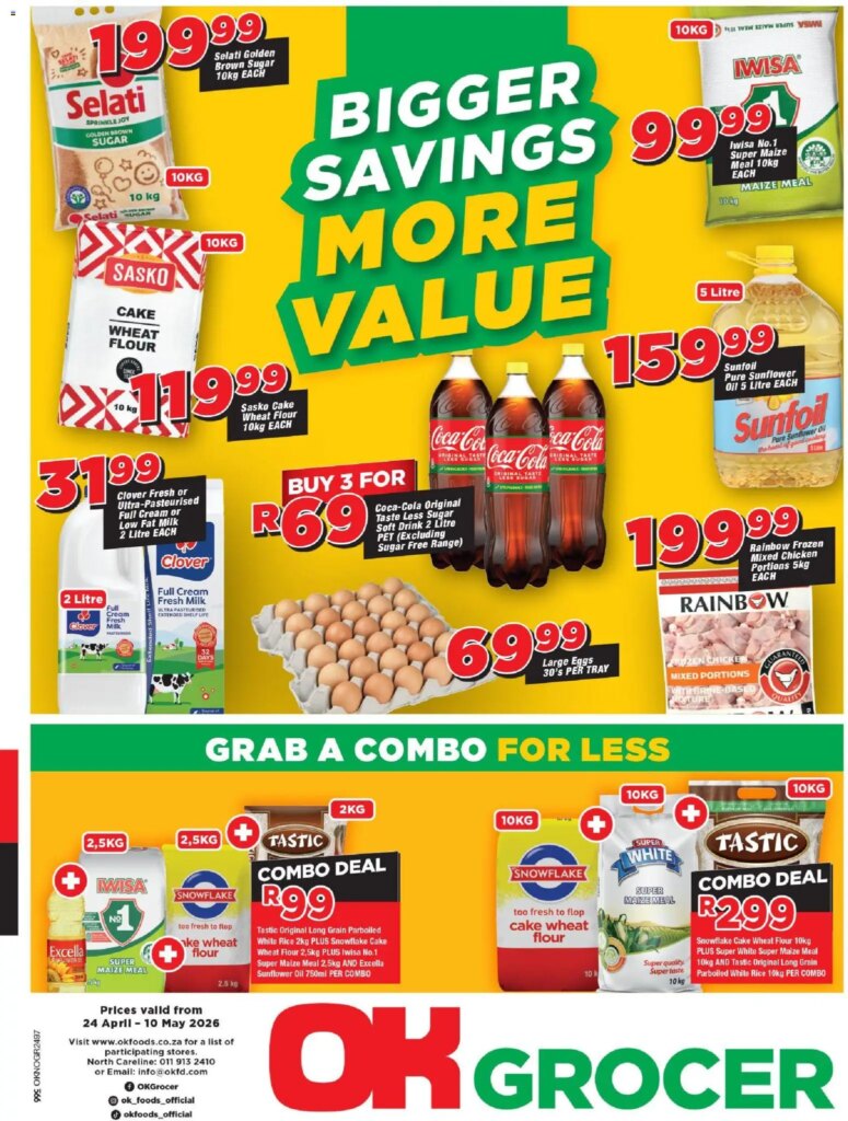 OK Foods Gauteng – OK Grocer Specials This Week: 24 April 2026 Savings Await!