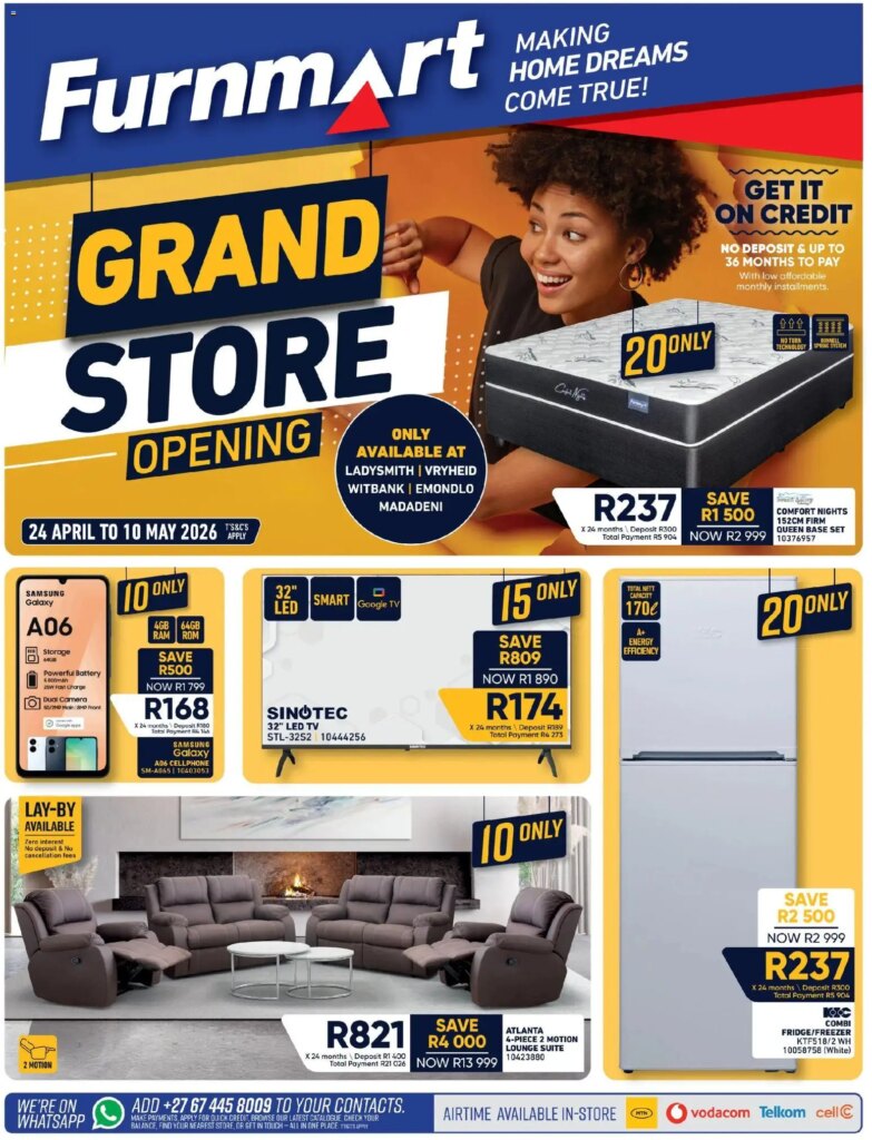 Furnmart Grand Store Opening: Special Offers on 24 April 2026!
