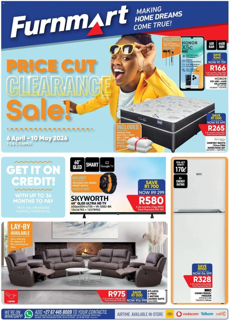 Exciting Furnmart Specials Await You: 06 April 2026 Savings!