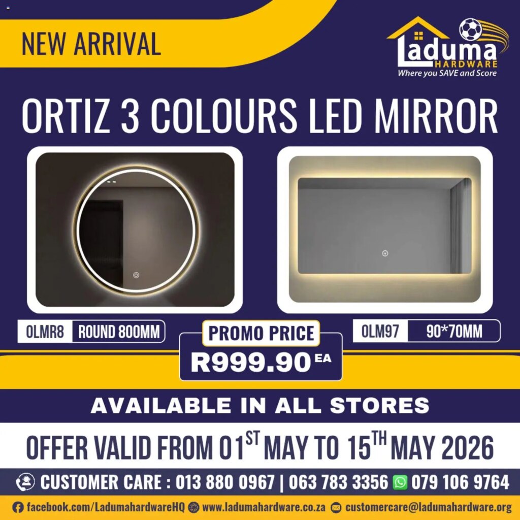 Laduma Hardware Facebook Promotion: Special Offers Starting 01 May 2026!