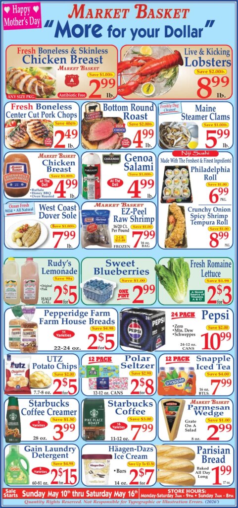 Market Basket Ad This Week: Hot Deals May 10 to May 16 2026
