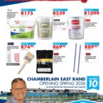 Chamberlain Specials: Exciting Deals Starting 01 May 2026!