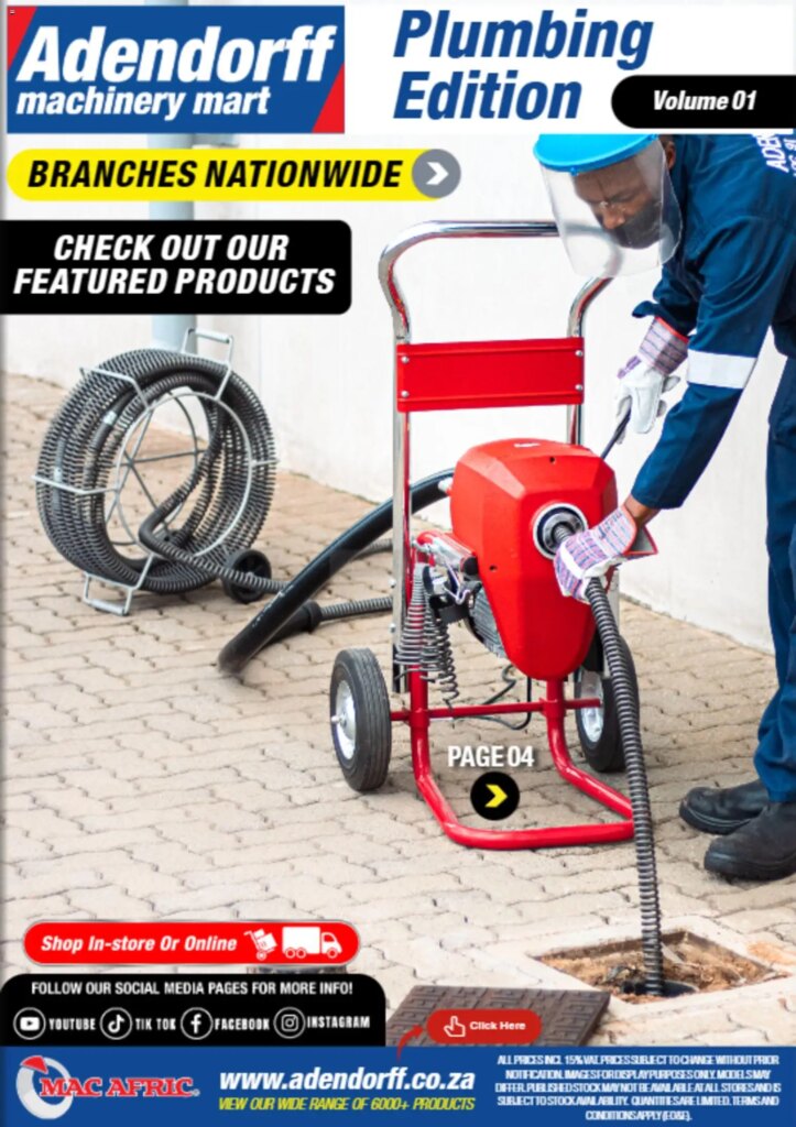 Adendorff Plumbing Catalogue Specials: 01 January 2026 Savings Await!