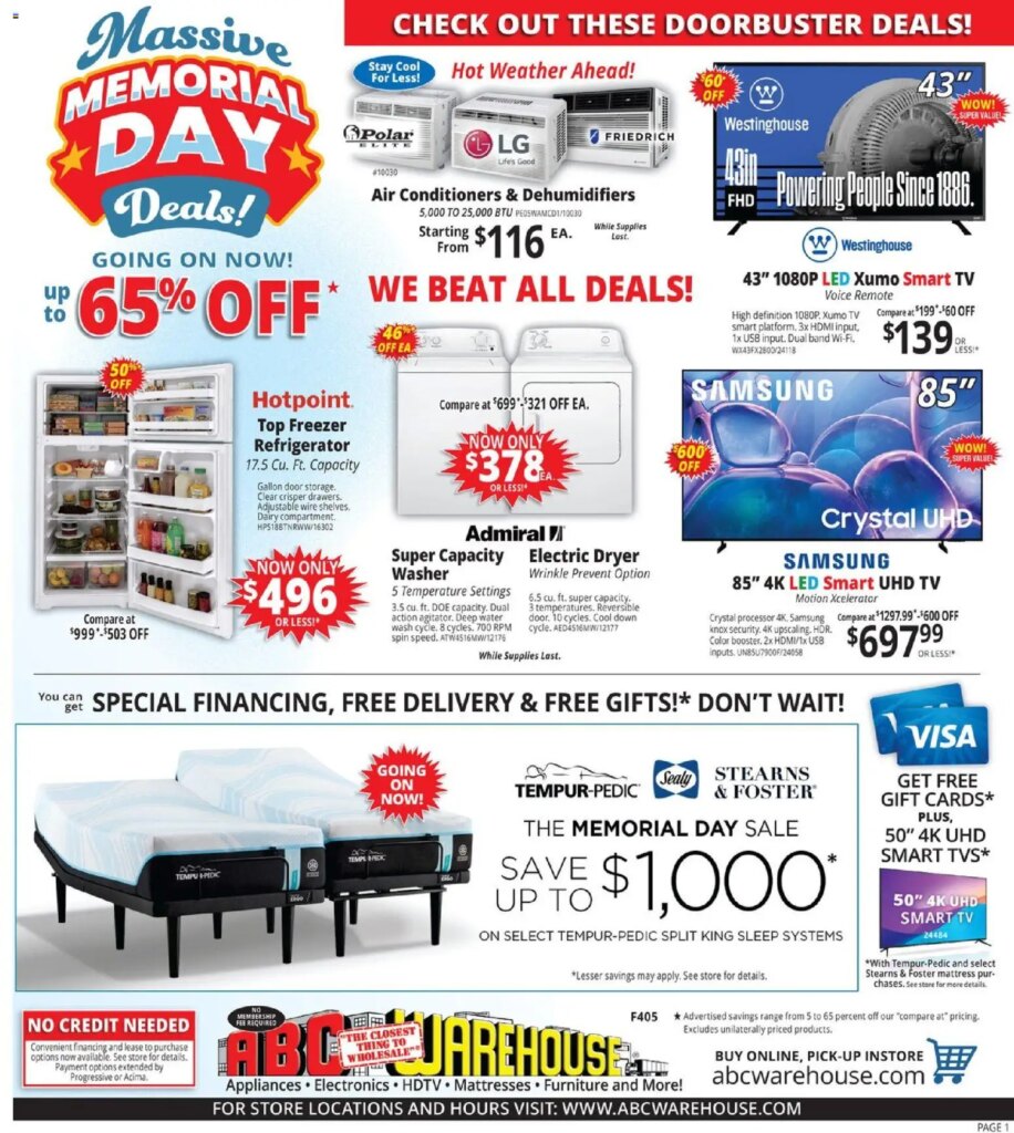 ABC Warehouse Weekly Ad This Week: Hot Deals May 10 to May 16 2026 7 ABC Warehouse Weekly Ad This Week: Hot Deals May 10 to May 16 2026