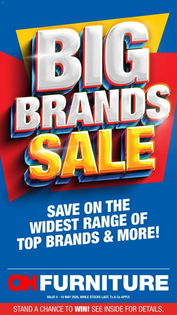 Unmissable Offers in the OK Furniture Catalogue – 4 May 2026! Special This Week!