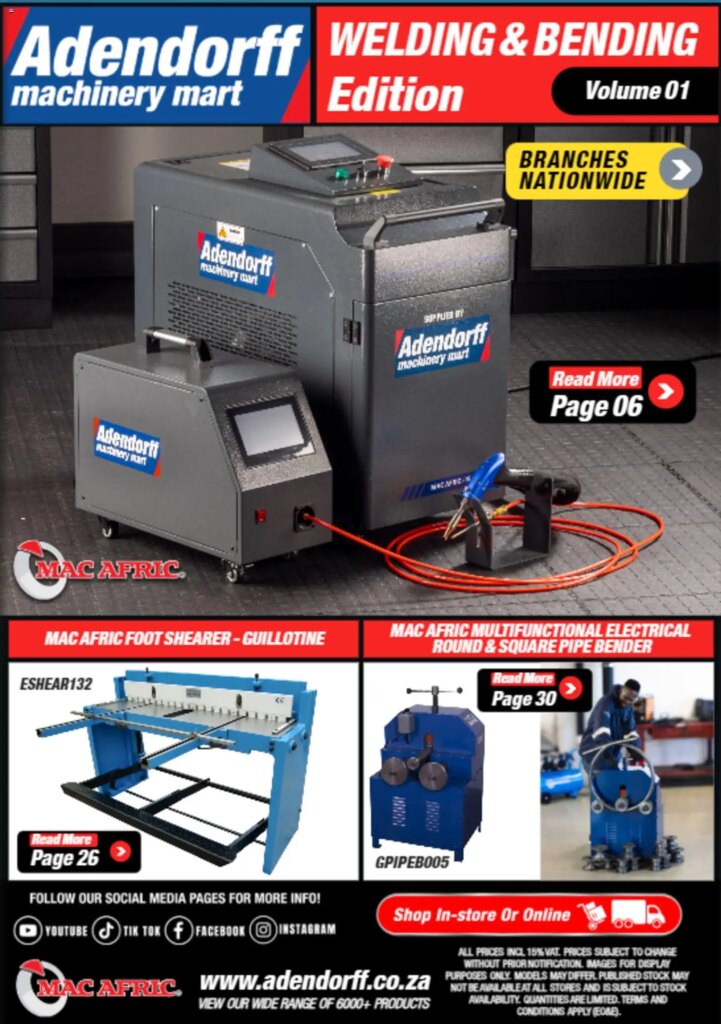 Adendorff Welding Catalogue Specials This Week – 01 January 2026