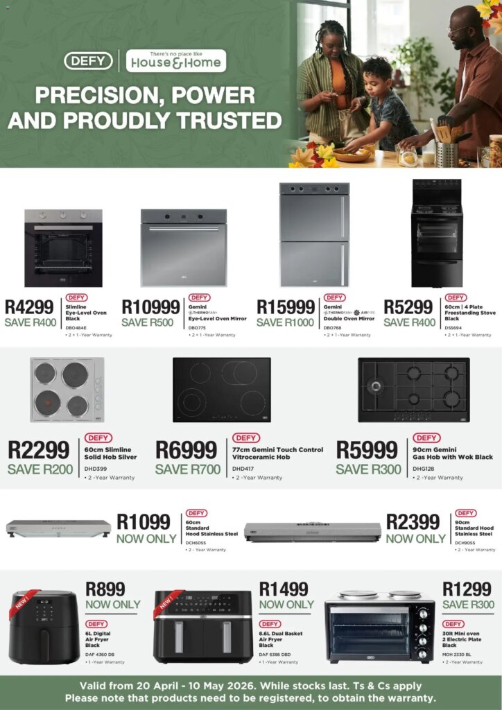 Get Ready for Savings: House and Home DEFY Catalogue – 20 April 2026 Special This Week!